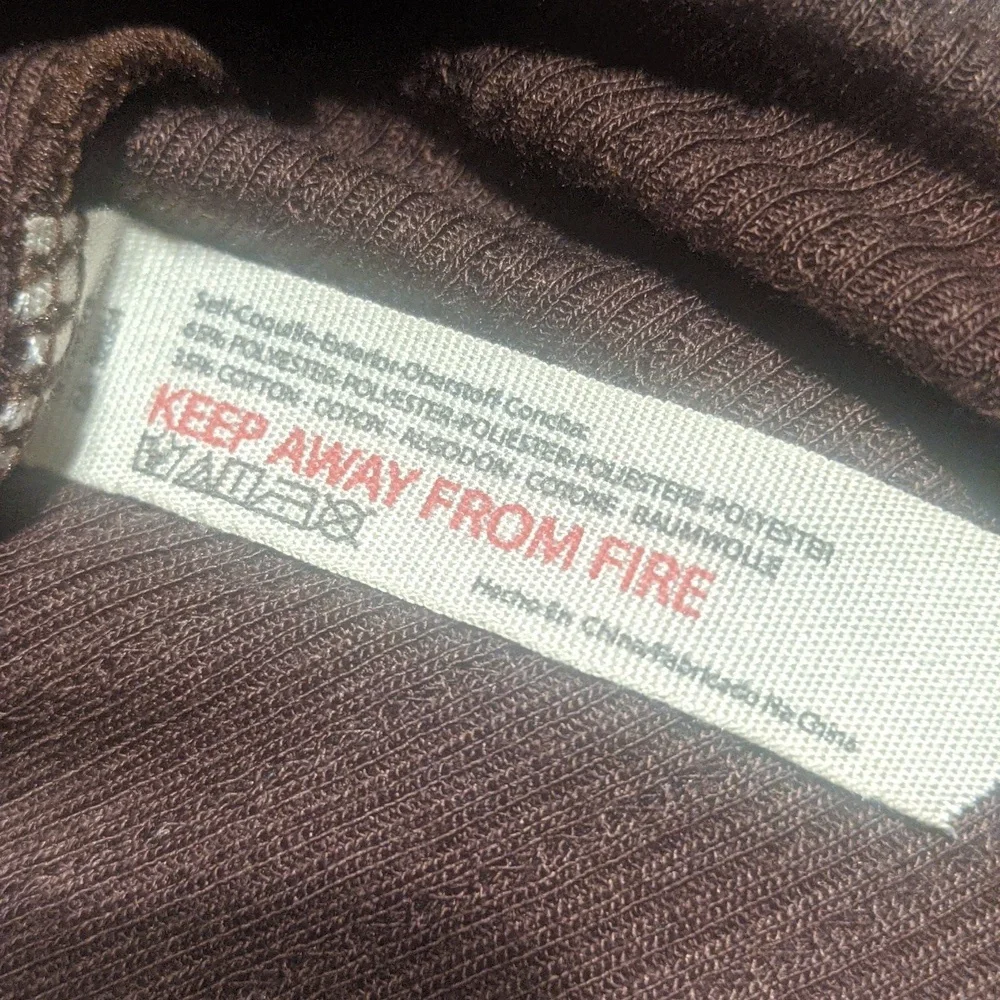 Free People NWOT Only You Top sz SML in Brown with Pink​ - Picture 13 of 13